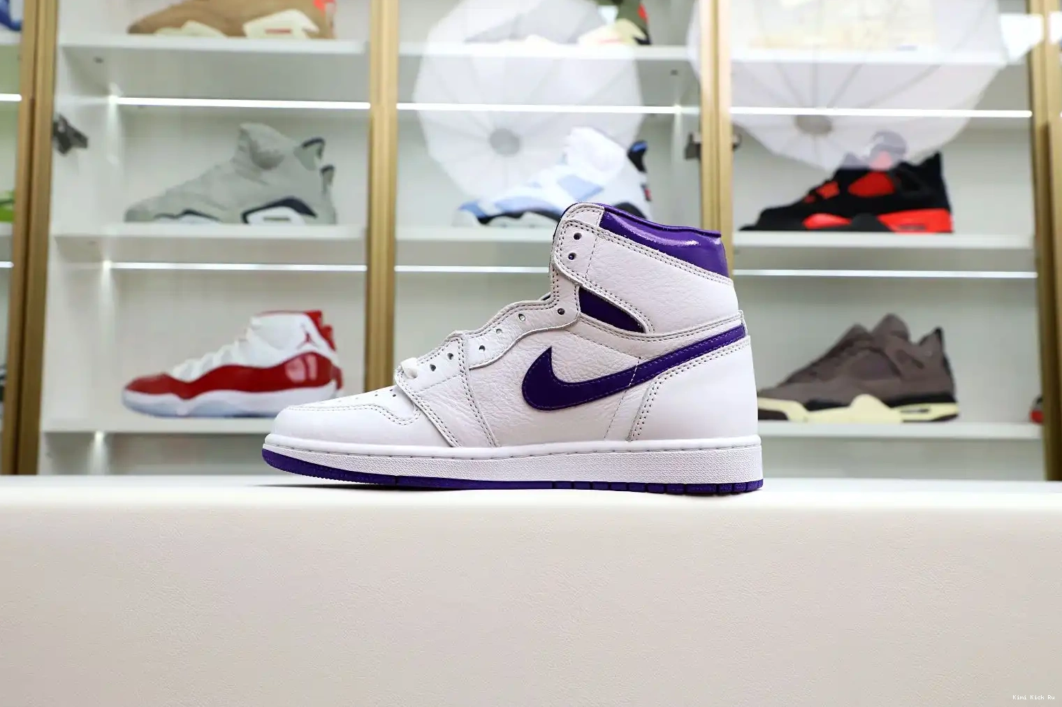 Court Kimikick Air Purple 1 High OG Jordan 0814